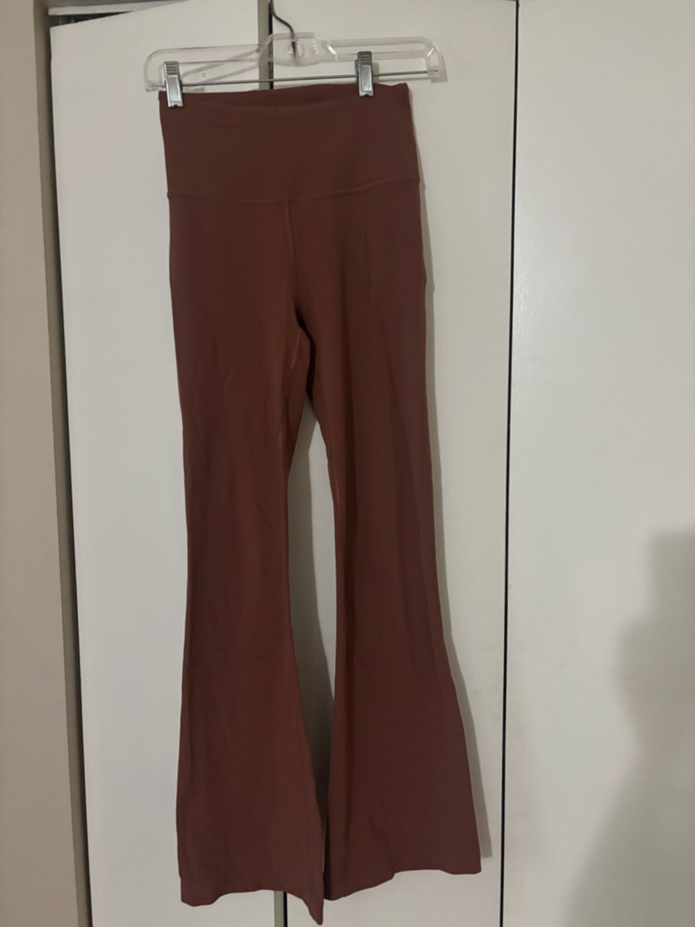 lululemon  High-Rise Flare Nulu Leggings — Deep Brown